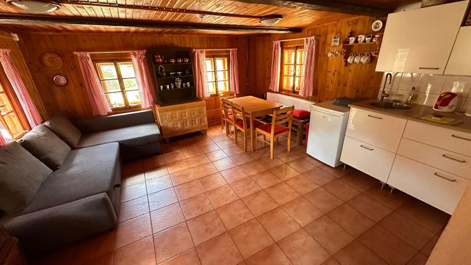 Chata Pod Hradem Sloup  Habitación foto